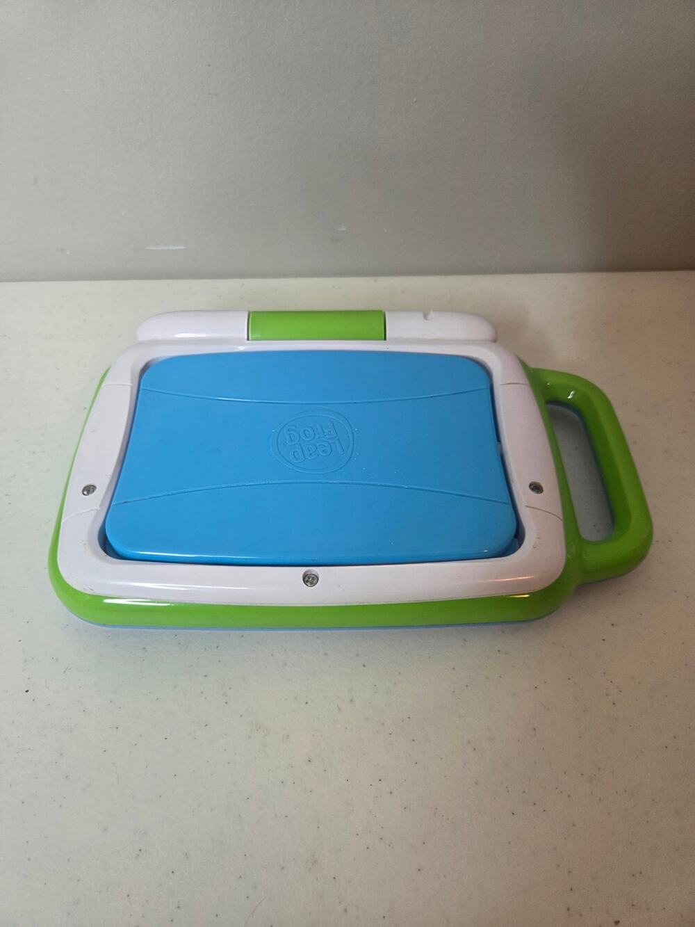 LeapFrog Leaptop Touch 2-in-1 Kids Learning Laptop Green Tested Works Toy